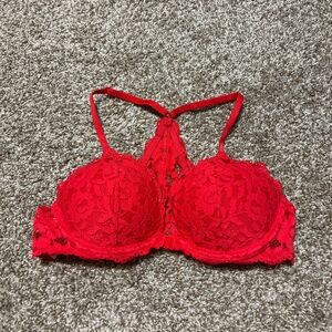 Racerback Red Lace Victoria’s Secret Bra